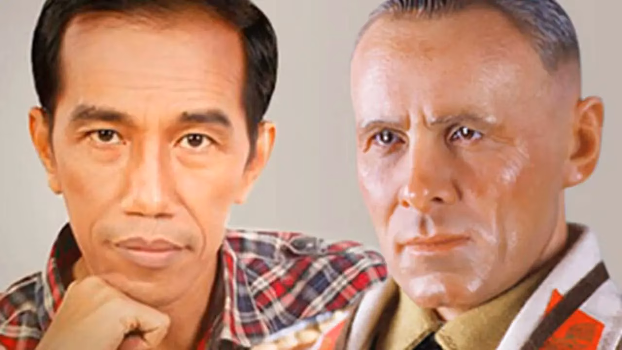 Joko Widodo dan Erwin Rommel