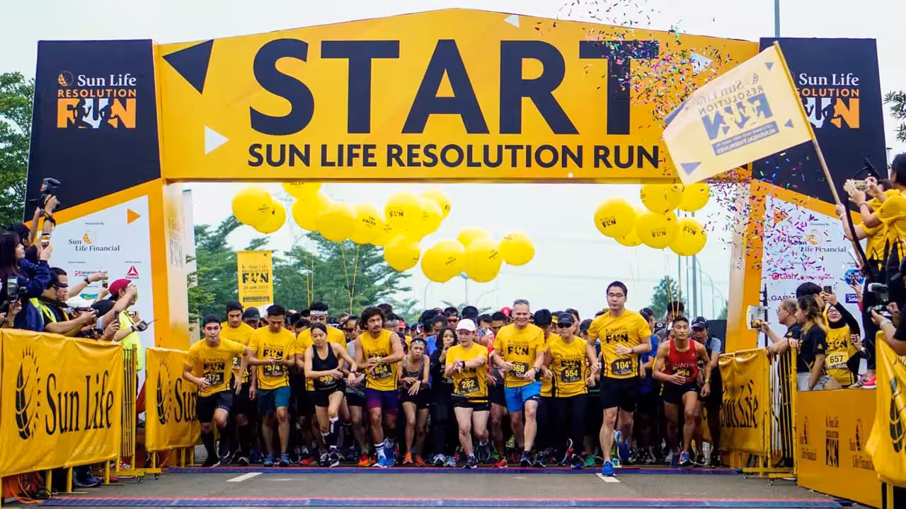 Sun Life Resolution Run 2020